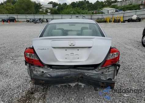 2012 Honda Civic Lx из США, поврежденный, VIN 2HGFB2F58CH607333